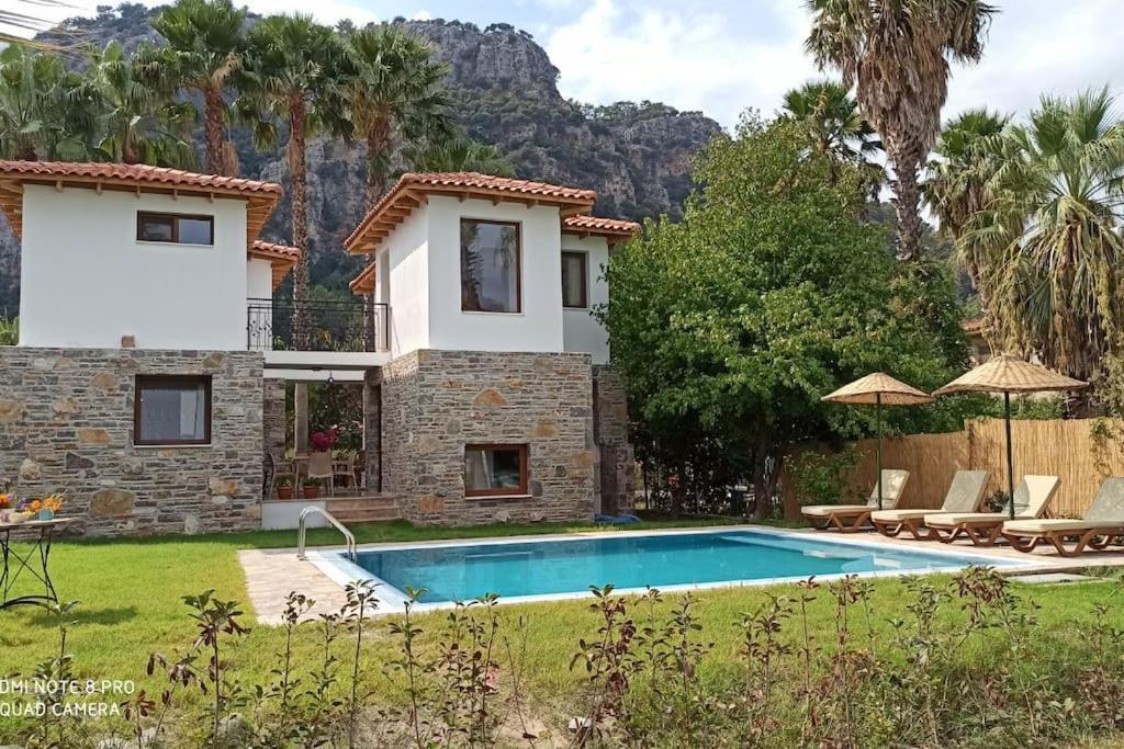 Villa Merry - Dalyan Stonehouse With Palmtrees, 50M To River Ortaca  Exterior foto